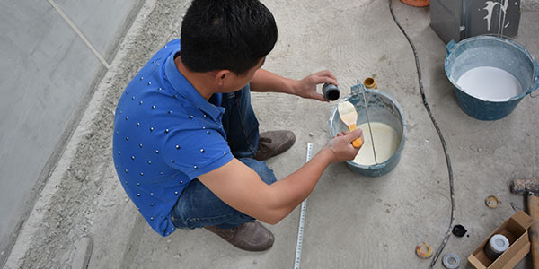 仿清水混凝土制作保护施工工序（样板）